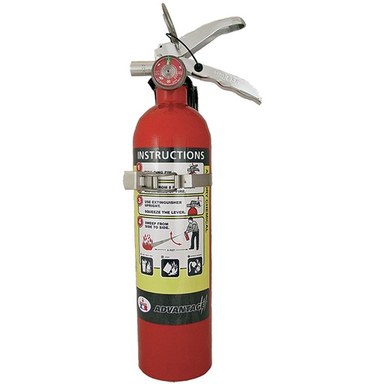 EXTINTOR UL ABC DE 2.5 LIBRAS MARCA BADGER  ADVANTAGE