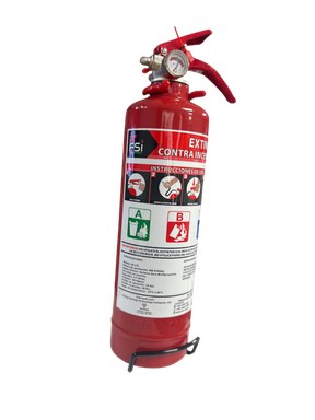 EXTINTOR RECARGABLE FSI ABC DE 2.5 LBS