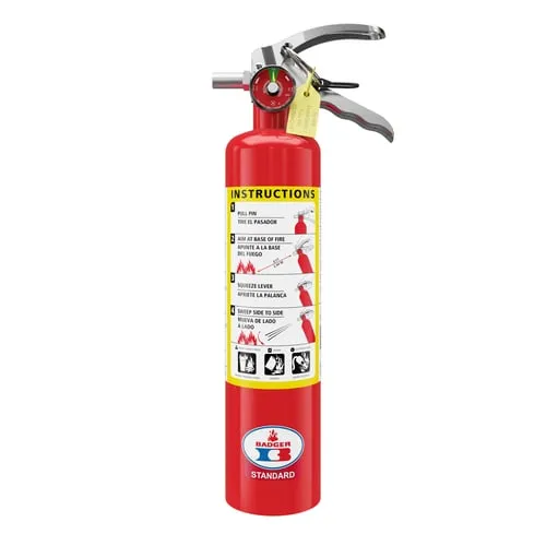 Extintor ABC de 2.5 lb Badger Standard – UL 1-A:10-B:C