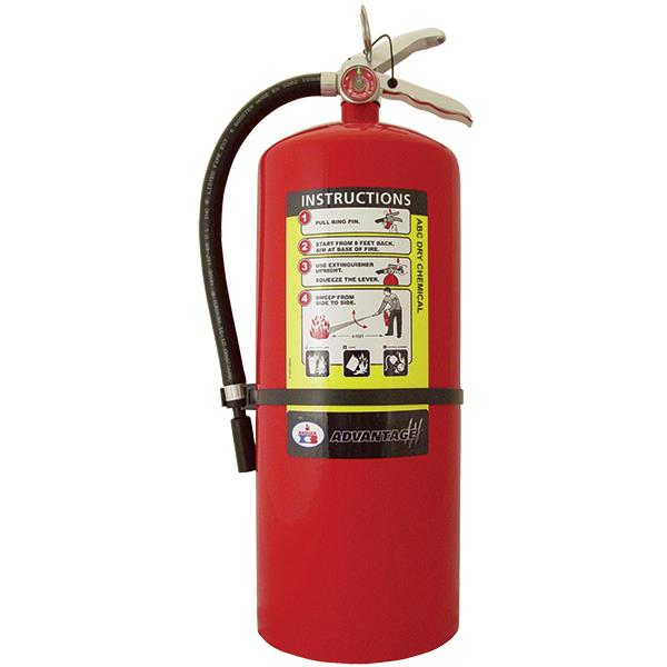 EXTINTOR UL ABC DE 20 LIBRAS MARCA BADGER  ADVANTAGE