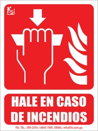 [SE-002] SEÑALIZACION FOTOLUMINISCENTE DE PULSADOR DE ALARMA - TAMAÑO (6" X 8")