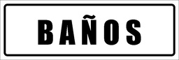 [INF-006] LETRERO INFORMATIVO DE BAÑO